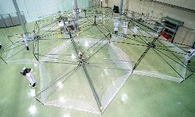 Big model antenna for next satellite unveiled
